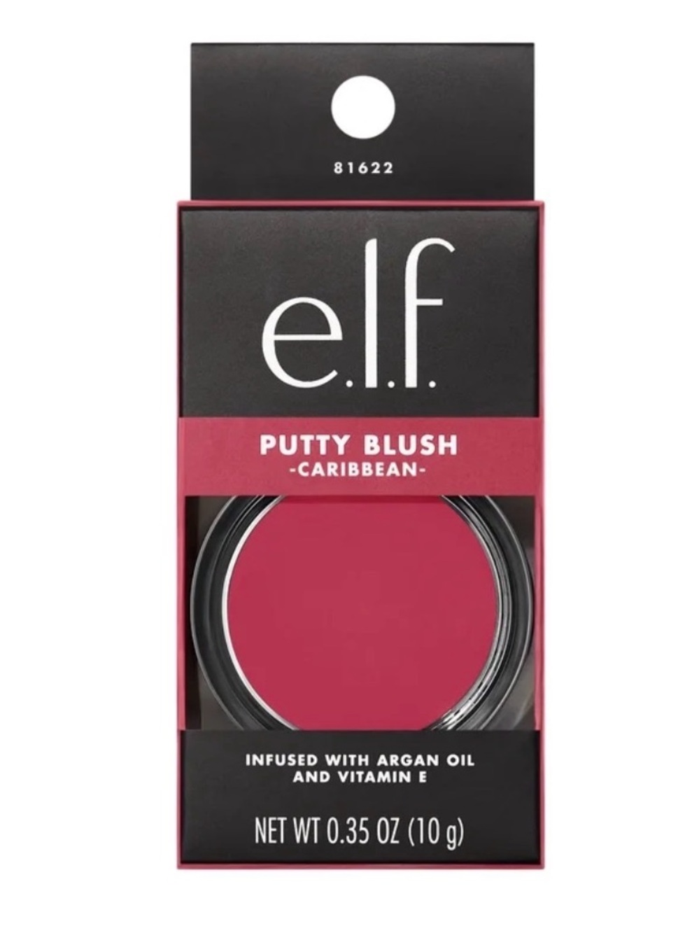 e.l.f. Putty Blush Caribbean 81622 Deep Berry Cream Blush New